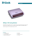 D-Link Modem EN 56K ext W9x Voice-Fax LNX