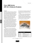 Cisco MODEM MANAGEMENT TECHNOLOG