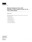 Cisco 2500 IP/FW Plus IPSEC 56 Feature Pack