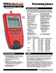 Platinum T129K1 cable network tester