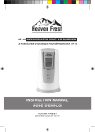 Heaven Fresh HF 10 air purifier