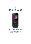 Vodafone Kazam Life B1 1.77" 66.5g Black