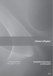 Fisher & Paykel OR90LDBGFX3 cooker