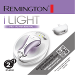 Remington IPL6500 light depilation