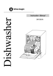 White Knight DW1260IA dishwasher