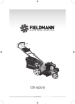 Fieldmann FZR 4620-B lawnmower