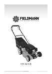 Fieldmann FZR 4610-B lawnmower