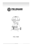 Fieldmann FZG 1004 barbecue