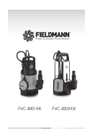 Fieldmann FVC 4002 EK water pump