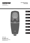 Shure PG42-USB microphone