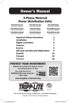 Tripp Lite PDU3MV6L2130A power distribution unit PDU