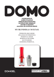 Domo DO449BL blender