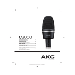 AKG C3000 microphone