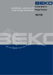 Beko BC732 fridge-freezer