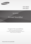Samsung HW-J8501 soundbar speaker