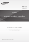 Samsung HW-J650 soundbar speaker