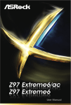 Asrock Z97 EXTREME6/AC motherboard
