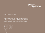 Optoma NE750M mobile headset
