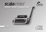 Cardo Scala Rider G9x