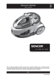 Sencor SVC 730RD ALTO vacuum cleaner