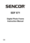 Sencor SDF 871 W digital photo frame