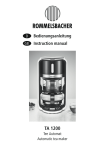 Rommelsbacher TA 1200 tea maker
