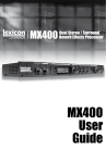 Lexicon by HARMAN MX400XL