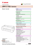 Canon imagePROGRAF iPF770