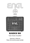 ENGL Raider 100 E344