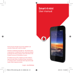 Vodafone VFSMART4MINIW 4GB White smartphone