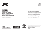JVC KD-X220E car media receiver