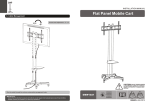 Ematic EMW1021 flat panel floorstand