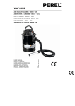 Perel WAF18M2 vacuum cleaner