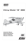 E-flite Viking Model 12 280 BNF Basic