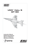 E-flite UMX Habu S DF180m BNF