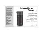 Hamilton Beach 40917 coffee maker