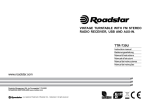 Roadstar TTR-730U audio turntable