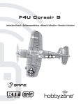 Hobby Zone F4U Corsair S