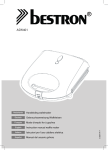 Bestron ASW401 waffle iron