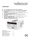 Velleman LABPS5005 power supply unit