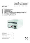 Velleman FPS1320 power supply unit