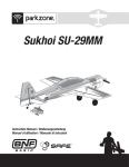 ParkZone Sukhoi SU-29MM
