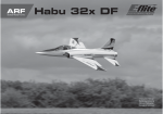 E-flite Habu 32x DF