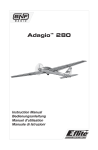 E-flite Adagio 280