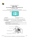 Chief FSB4220B mounting kit