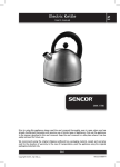 Sencor SWK 1780 electrical kettle