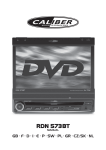 Caliber RDN573BT car media receiver