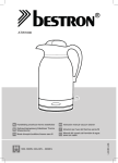 Bestron ATW1600 electrical kettle