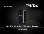 Trendnet TEW-823DRU router