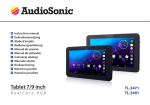 AudioSonic Tablet 9" 8GB Black